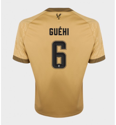 Crystal Palace Marc Guehi #6 Venkovní Dres 2025-26 Krátký Rukáv Crystal Palace Marc Guehi #6 Venkovní Dres 2025-26 Krátký Rukáv